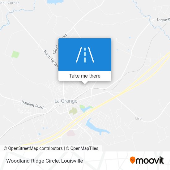 Woodland Ridge Circle map