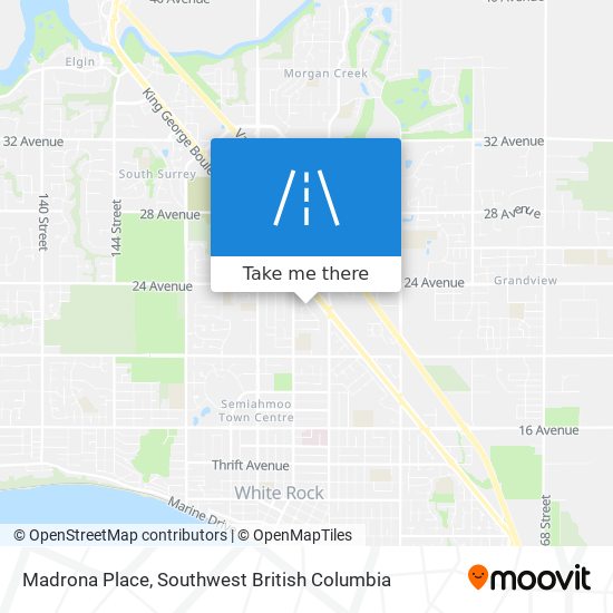 Madrona Place map