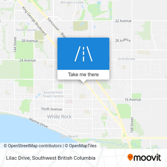Lilac Drive map