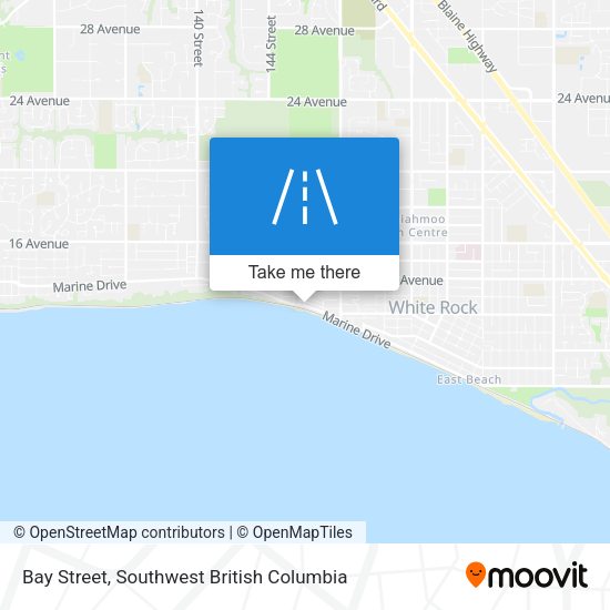 Bay Street map