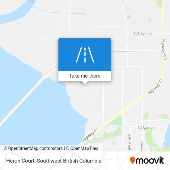 Heron Court map