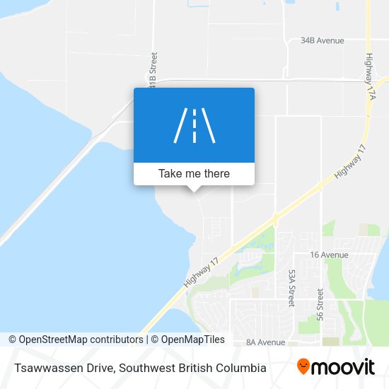 Tsawwassen Drive plan