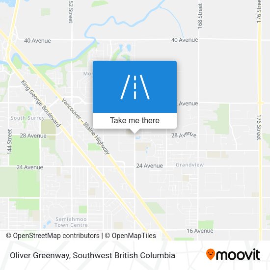 Oliver Greenway map