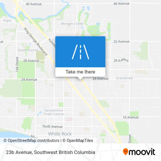 23b Avenue map