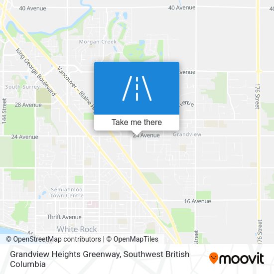 Grandview Heights Greenway map