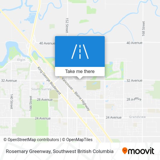 Rosemary Greenway map