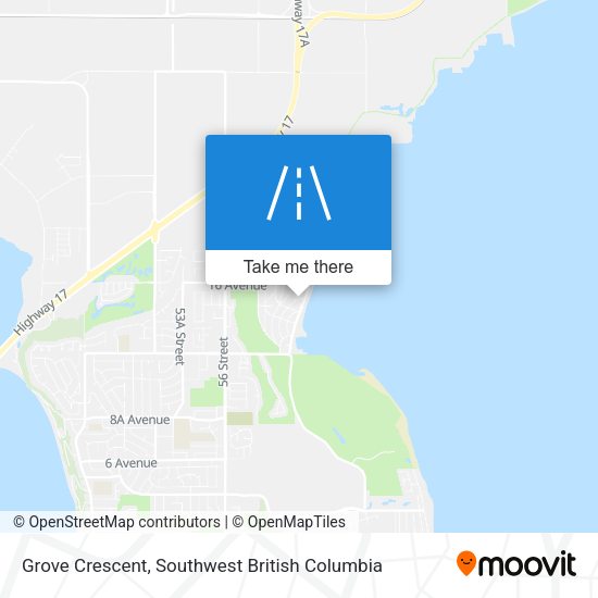Grove Crescent map