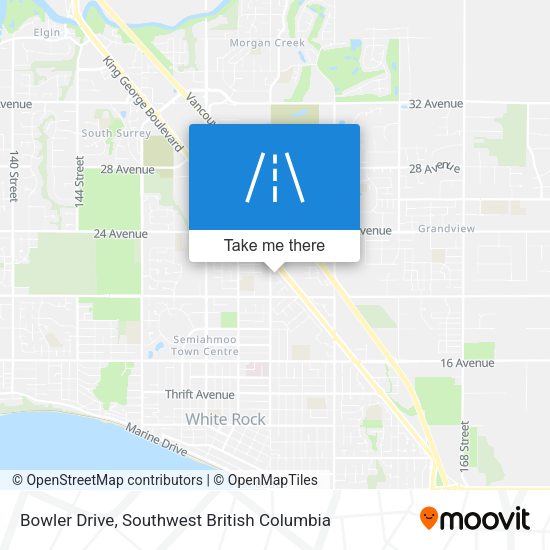 Bowler Drive map