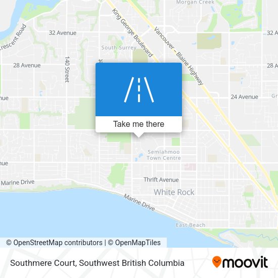 Southmere Court map
