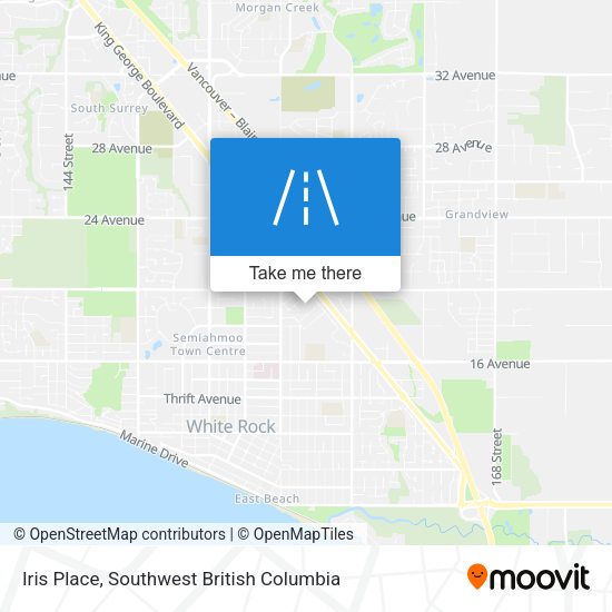 Iris Place map