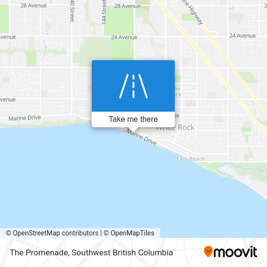 The Promenade map