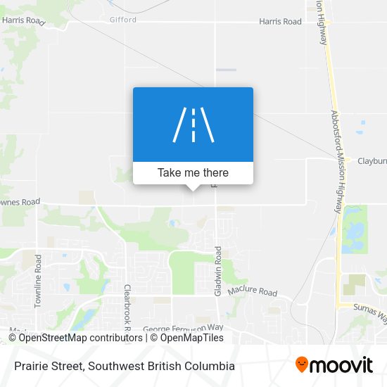 Prairie Street map