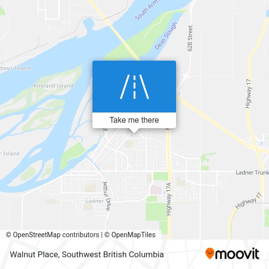 Walnut Place map
