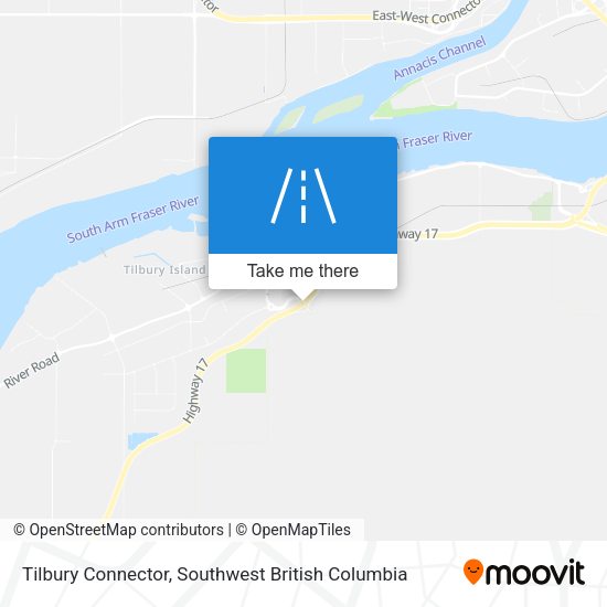 Tilbury Connector map