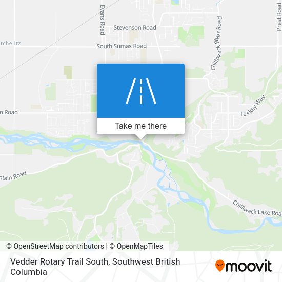 Vedder Rotary Trail South plan