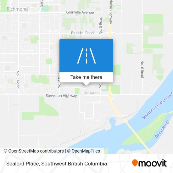 Sealord Place map