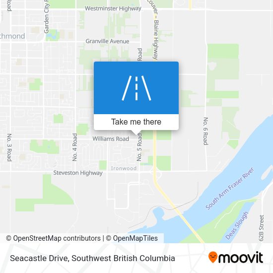 Seacastle Drive map