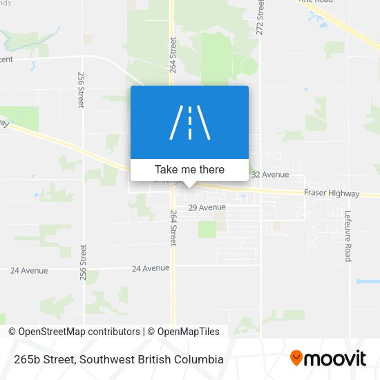 265b Street map