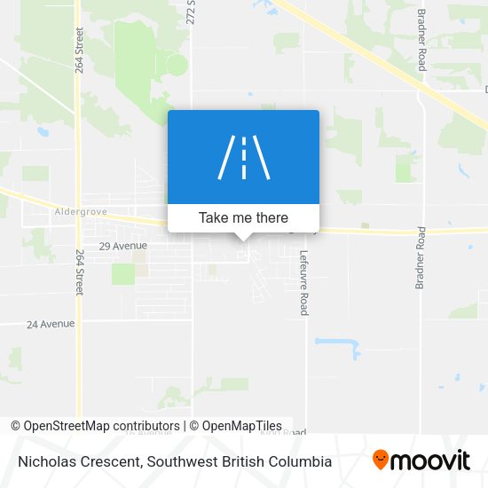 Nicholas Crescent map
