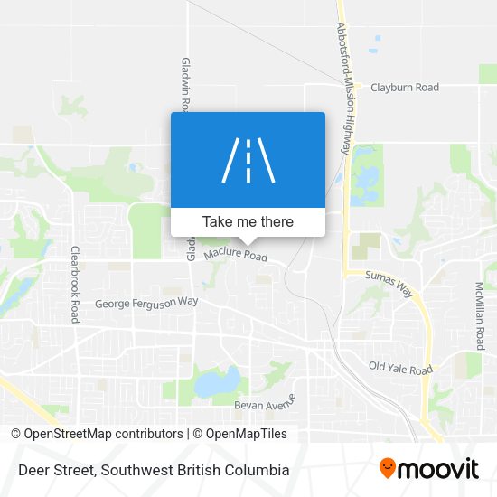 Deer Street map