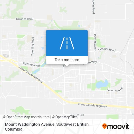 Mount Waddington Avenue plan