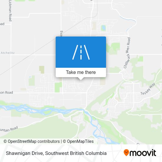 Shawnigan Drive map