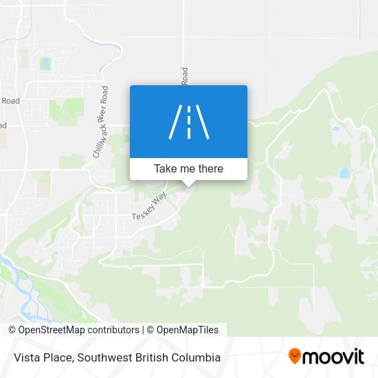 Vista Place map