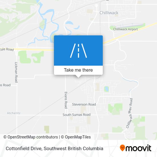 Cottonfield Drive map