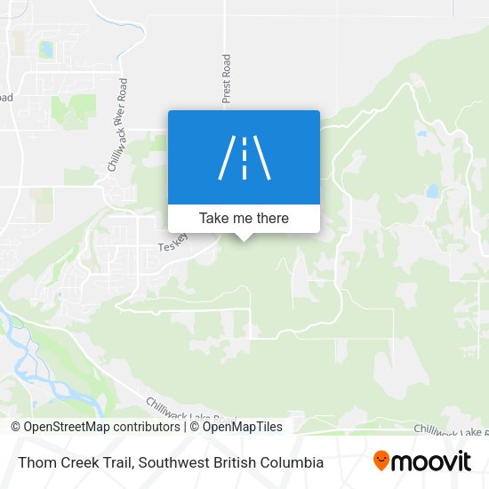 Thom Creek Trail plan