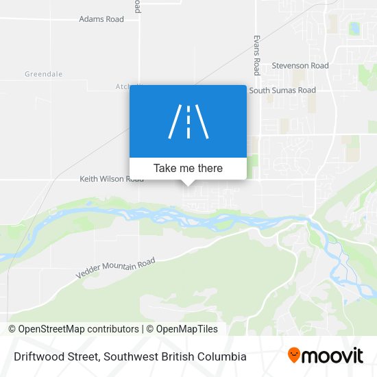 Driftwood Street map