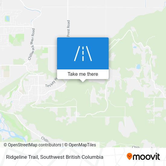 Ridgeline Trail map