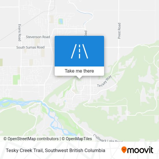 Tesky Creek Trail plan
