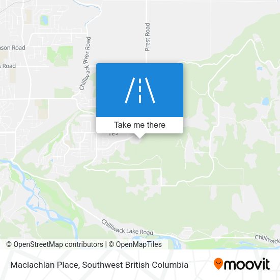 Maclachlan Place map
