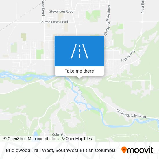 Bridlewood Trail West map