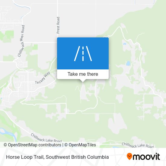 Horse Loop Trail map