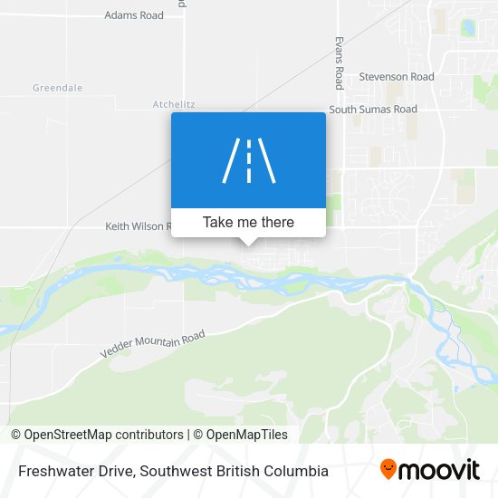 Freshwater Drive map