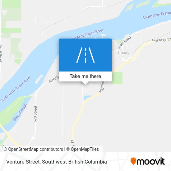 Venture Street map