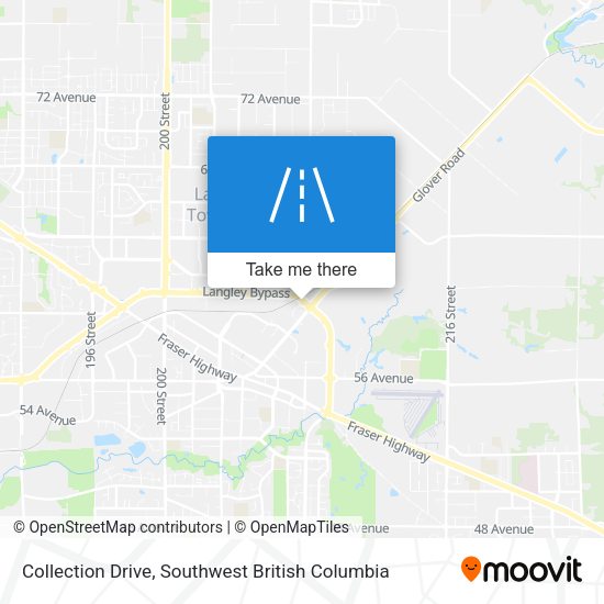 Collection Drive map