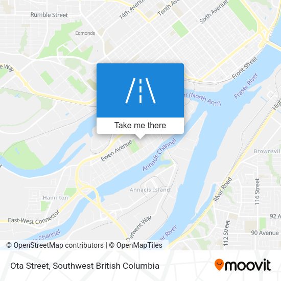 Ota Street map