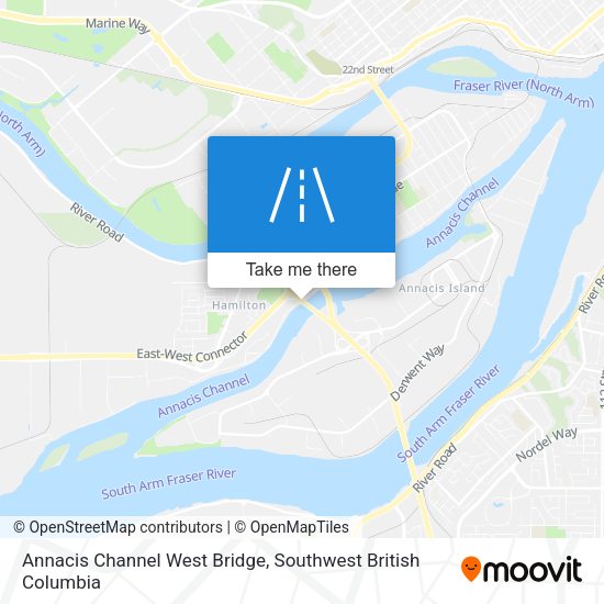 Annacis Channel West Bridge plan
