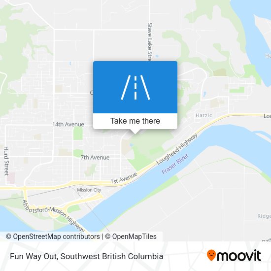 Fun Way Out map