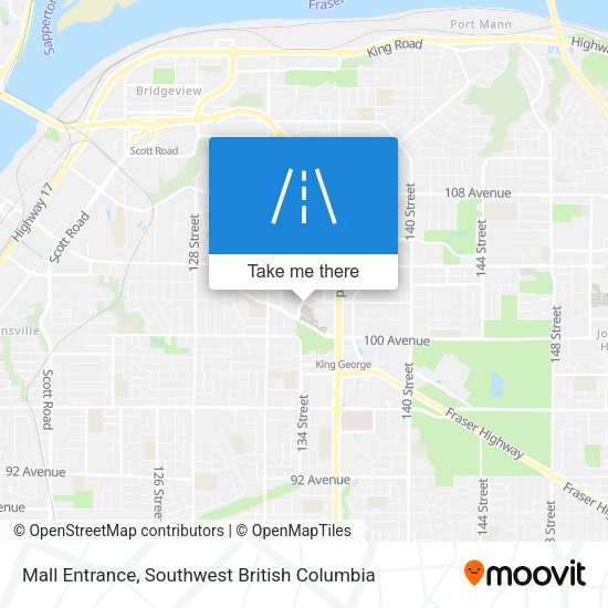Mall Entrance map