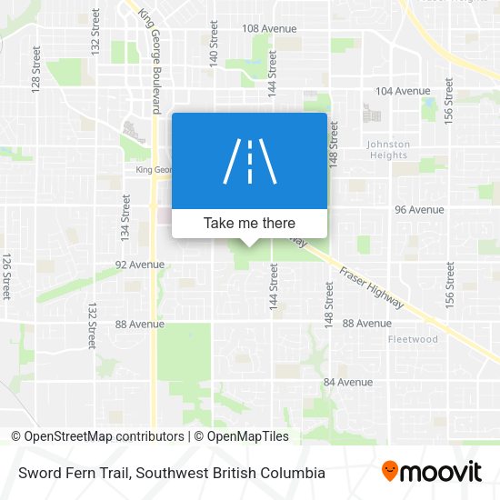 Sword Fern Trail plan