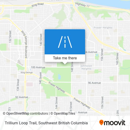 Trillium Loop Trail plan