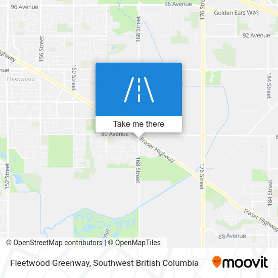 Fleetwood Greenway map