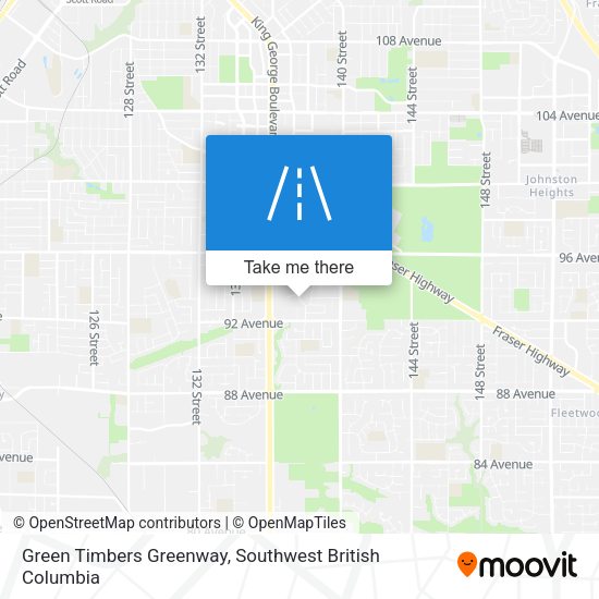 Green Timbers Greenway plan