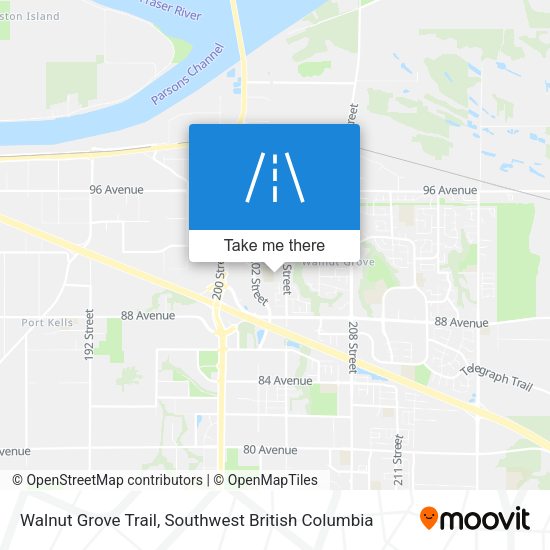 Walnut Grove Trail plan