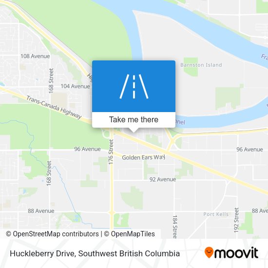 Huckleberry Drive plan