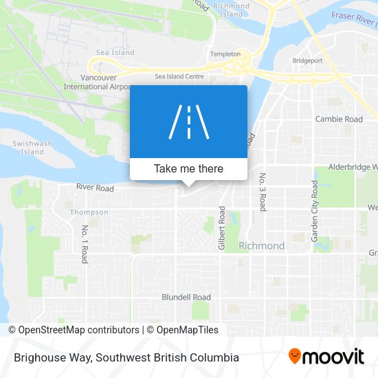 Brighouse Way map