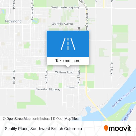 Sealily Place map